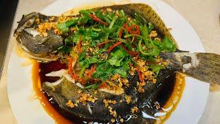 STEAM FISH WITH GARLIC RECIPE | joolees vlog | #steamfish #chineserecipe #cooking