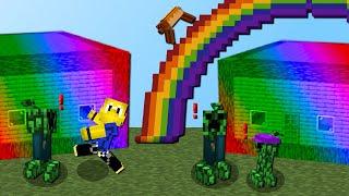 LeKoopa & Lumpi im REGENBOGEN Dorf! (Voxels Mod)