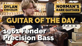 Guitar of the Day: 1961 Fender Precision Bass | Norman's Rare Guitars