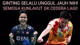  KEREN!3 PASTI KEREN NIH! Anthony Sinisuka Ginting vs Kunlavut Vitidsarn. Badminton Bulutangkis