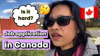 My job application experience in Canada | Pinay Abroad Vlogs