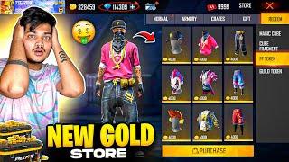 Free Fire All New Rare Bundles In Gold I Got Everything In My I’d NOOB To PRO -Garena Free Fire