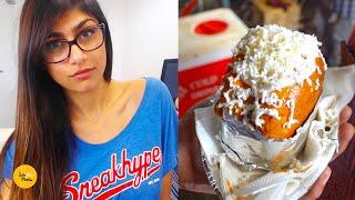 Famous Mia Khalifa Burger In Jaipur Rs. 69/- Only l Jaipur Street Food