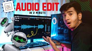 AI edited my audio better than me|| How to edit your audio by AI