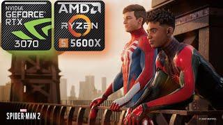 Marvel's Spider-Man 2 | RTX 3070 + Ryzen 5 5600X | Benchmarks - 1440p dlss frame generation