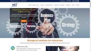 Full code & Free Flatsome WordPress Website for consulting firm, service enterprises