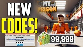 *ROBLOX*MY PRISON CODES IN SEPTEMBER 2024|CODES FOR MY PRISON|MY PRISON CODES