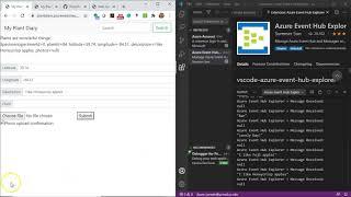 Use Azure Event Hub Explorer in Visual Studio Code