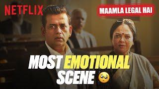 Tanvi Azmi Leaves Ravi Kishan SPEECHLESS in #MaamlaLegalHai | Netflix India