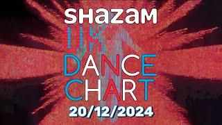  SHAZAM UK DANCE CHART (20/12/2024) | TOP-20 & NEW-ENTRIES OVERVIEW