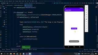 How to Add Sound on Button Click in Android Studio | Kotlin | Play Audio from URL in Android Example