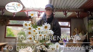 Top Ten Perennials to Grow as Cut Flowers // Stems by Suzanne Cut Flower Farm 