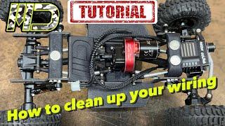 Mazz secret to that super clean wiring on your RC crawler and more!