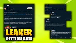 Fortnite Community Lashes Out at iFireMonkey for Posting More Than Just Leaks | Twitter/X Drama