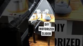 DIY MOTORIZED SLIDER | Slider mit Microwellen Motor