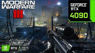 Call of Duty : Modern Warfare 3 Campaign Early Acces | RTX 4090 24GB ( 4K Maximum Settings DLSS OFF)