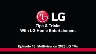 How to Split Screen on a 2023 LG TV | LG Multiview | LG South Africa