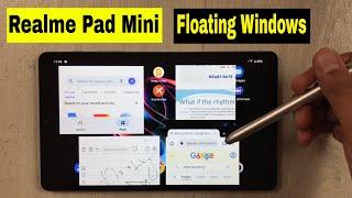 How to Enable Floating Window Option in Realme Pad Mini