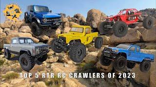 Top 5 RC Crawlers of 2023!
