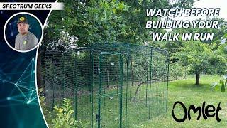 Omlet Walk In Chicken Run // Assembly Tips // Product Review