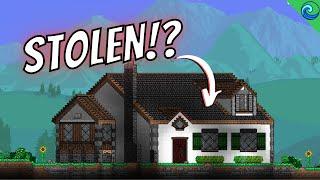 This Build Was STOLEN!! - 3D Country Home  || Terraria 1.4 Speedbuild || Awesome Terraria Builds