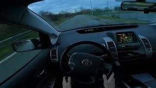 Toyota Prius II Hybrid 1.5 VVT-i (2007) - POV Drive