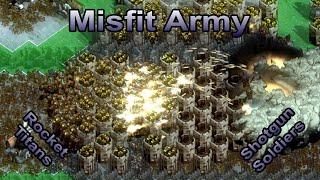 They are Billions - The Misfit Army -  Custom Map