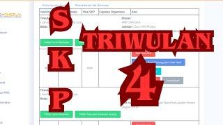 Cara Membuat SKP Triwulan 4 || Panduan E-Kinerja BKN