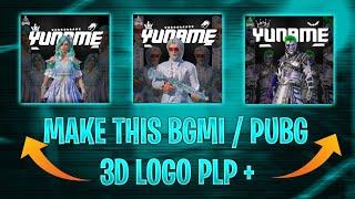 HOW TO MAKE BGMI / PUBG 3D LOGO ON ANDROID LIKE @Daku Gaming   | PLP FILE | PIXALLAB