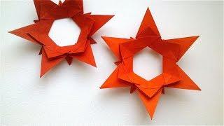Christmas Star - Origami Tutorials with Tatiana Frolova
