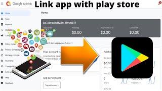 How to Link Admob App With Google Play Store