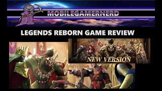 Legends Reborn (A Magnum Quest Reboot) MobileGamerNerd Review