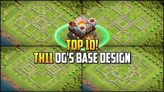 TOP 10 OG'S Base! Town Hall 11 (TH11) Hybrid/War Base Layout 2023 + Copy Link | Clash of Clans