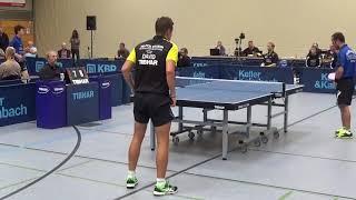 2 Bundesliga Table Tennis Petr David Cze TV Hilpoltstein vs Damien Eloi France TTC Bad Hamm 20171001