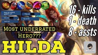 HILDA GAMEPLAY 2020 | MOBILE LEGENDS - Almost Unkillable!!!