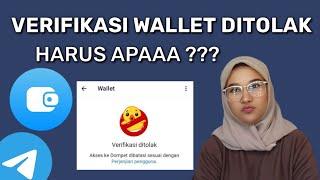 VERIFIKASI WALLET TELEGRAM DITOLAK!! COBA LAKUKAN INI DEH