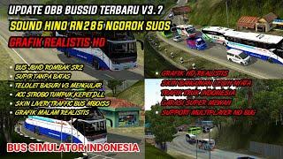 Update obb bussid terbaru v3.7 - Sound Hino RN285 Ngorok Suos - Bus Simulator Indonesia