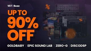 VSTBuzz Deals #16/2023 - Up to 90% off Goldbaby, Epic Sound Lab, Zero-G & discoDSP