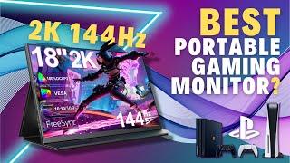 UPERFECT 18" 2K 144Hz Portable Gaming Monitor Review 2024