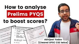 How to Analyse PYQs for UPSC Prelims 2025 | A Step by Step Guide