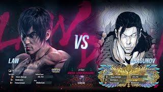 BSK (Law) VS Nauman (Dragunov) Tekken 8 Ranked