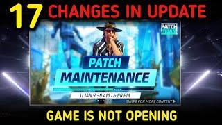 NEW UPDATE IN FREE FIRE | GAME IS NOT OPENING | OB38 UPDATE FULL DETAILS - GARENA FREE FIRE