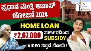 How To Apply For Pradhan Mantri Awas Yojana? PM Awas Yojana 2024 Complete Details in Kannada