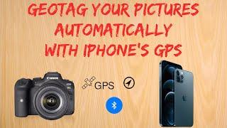 Canon R6 tip #2: Geotagging pictures automatically!