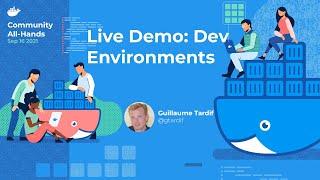 Live Demo of Docker Dev Environments