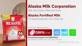 Alaska Fortified Milk TV Ad Q4 2024 15s (Philippines) [CC/HD/ST]