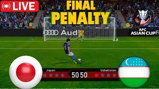 LIVE PENALTY | JAPAN vs UZBEKISTAN FINAL | Match today | AFC U23 Asian Cup | Game play PES 21