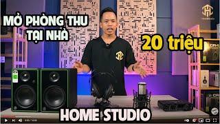 Mở phòng thu âm tại nhà với chi phí DƯỚI 20 TRIỆU ĐỒNG - COMBO VIP TH02 TRUYỀN HỮU MUSIC TƯ VẤN