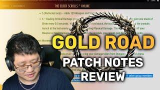 Some Important Things to Know for Gold Road Chapter & Scribing | The Elder Scrolls Online
