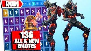 RUIN Fortnite (Discovery Challenge) with all Fortnite Dances & Emotes combos